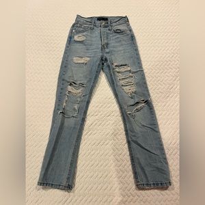 Aeropostale 00 high rise 90s straight jeans